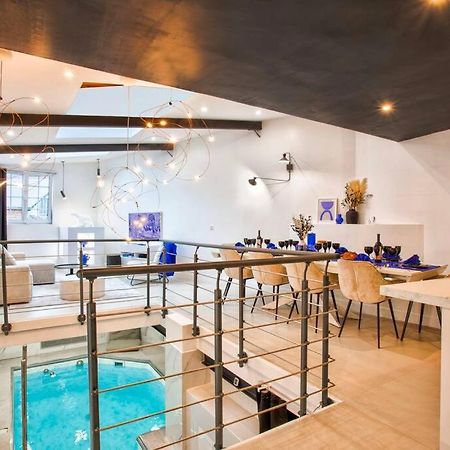 Deauville Luxury Blue Loft - Sauna And Inside Pool Trouville-sur-mer Exteriör bild