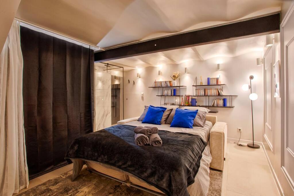 Deauville Luxury Blue Loft - Sauna And Inside Pool Trouville-sur-mer Exteriör bild