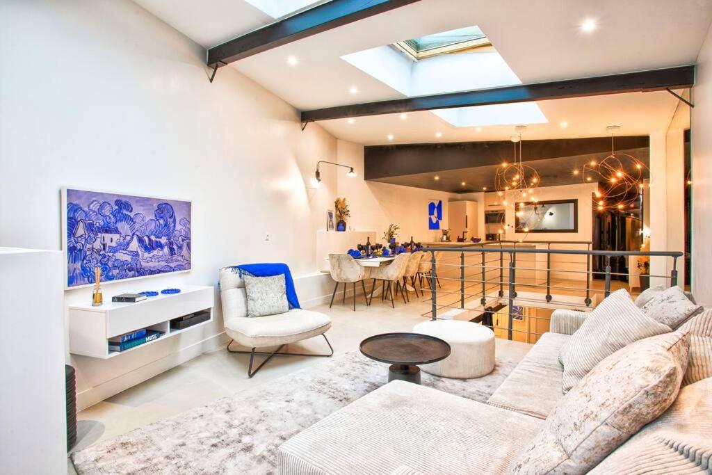 Deauville Luxury Blue Loft - Sauna And Inside Pool Trouville-sur-mer Exteriör bild